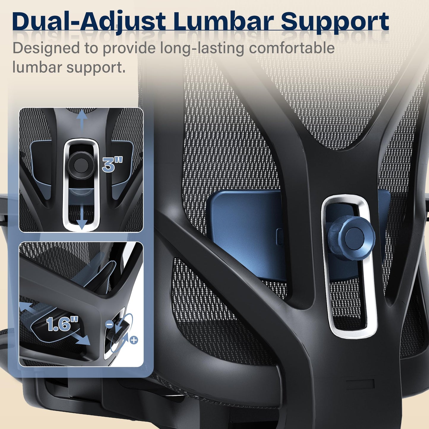 Ergonomic Office Chair with Lumbar Support